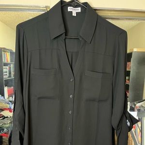 By Express Portofino long sleeve Blouse